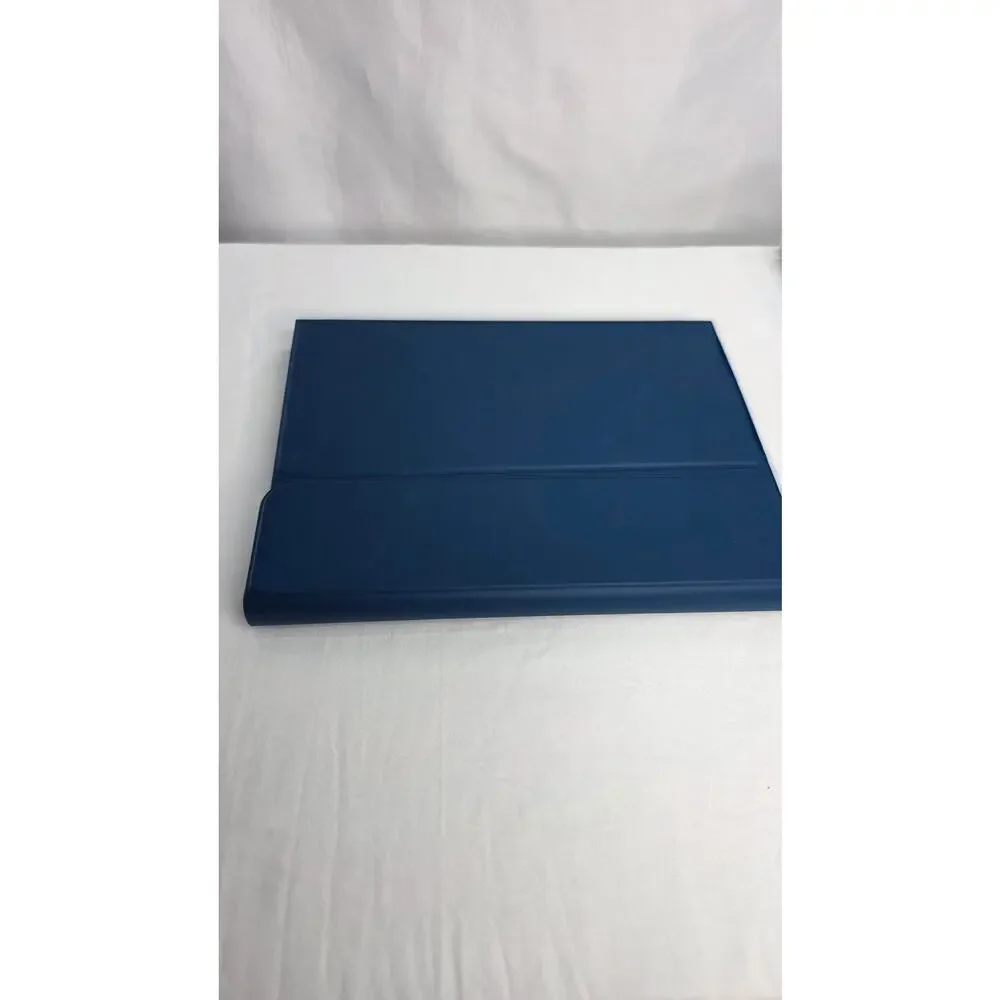 Navy Blue Case with Keyboard Folio Cover Compatible for iPad 11th 10th Gen